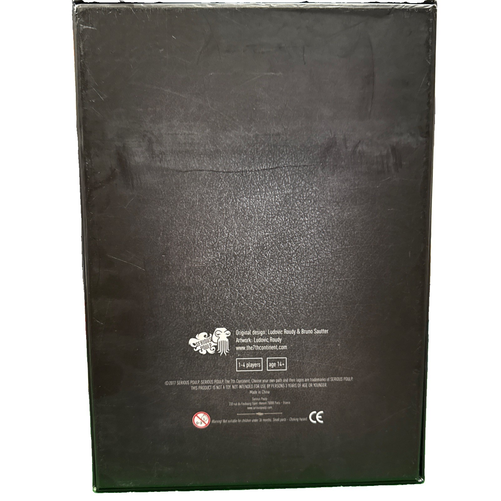 The 7th Continent Board Game Kickstarter Edition, plus 2nd Ed replacement cards