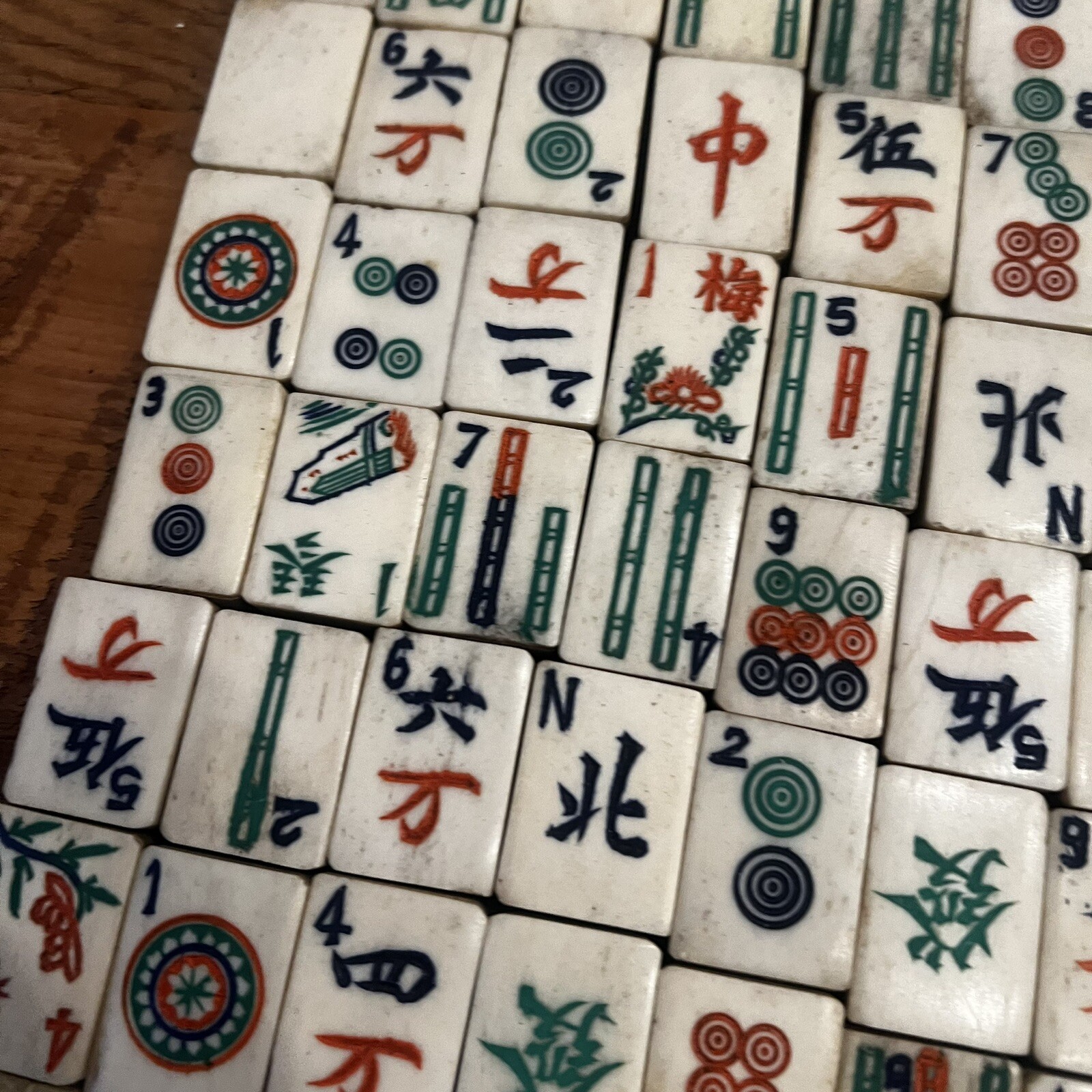 Antique Mahjong Set 1923 Yamanaka Co New York