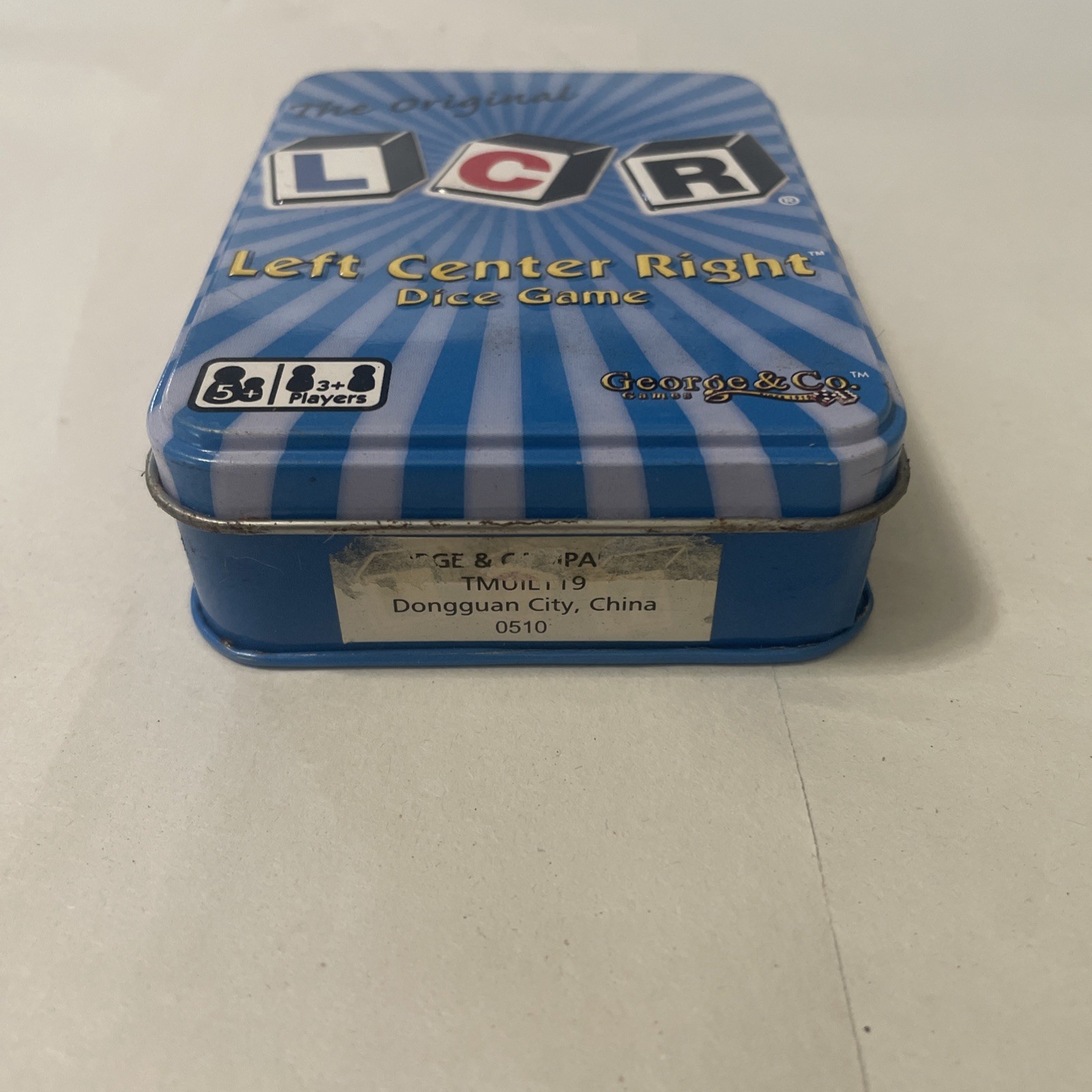 George and Company The Original Left Center Right LRC Dice Game