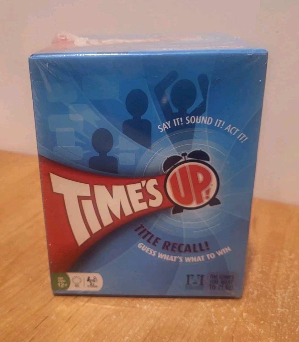 TIME’S UP Title Recall NEW SEALED 2017 Age 12+ R & R GAMES INC.