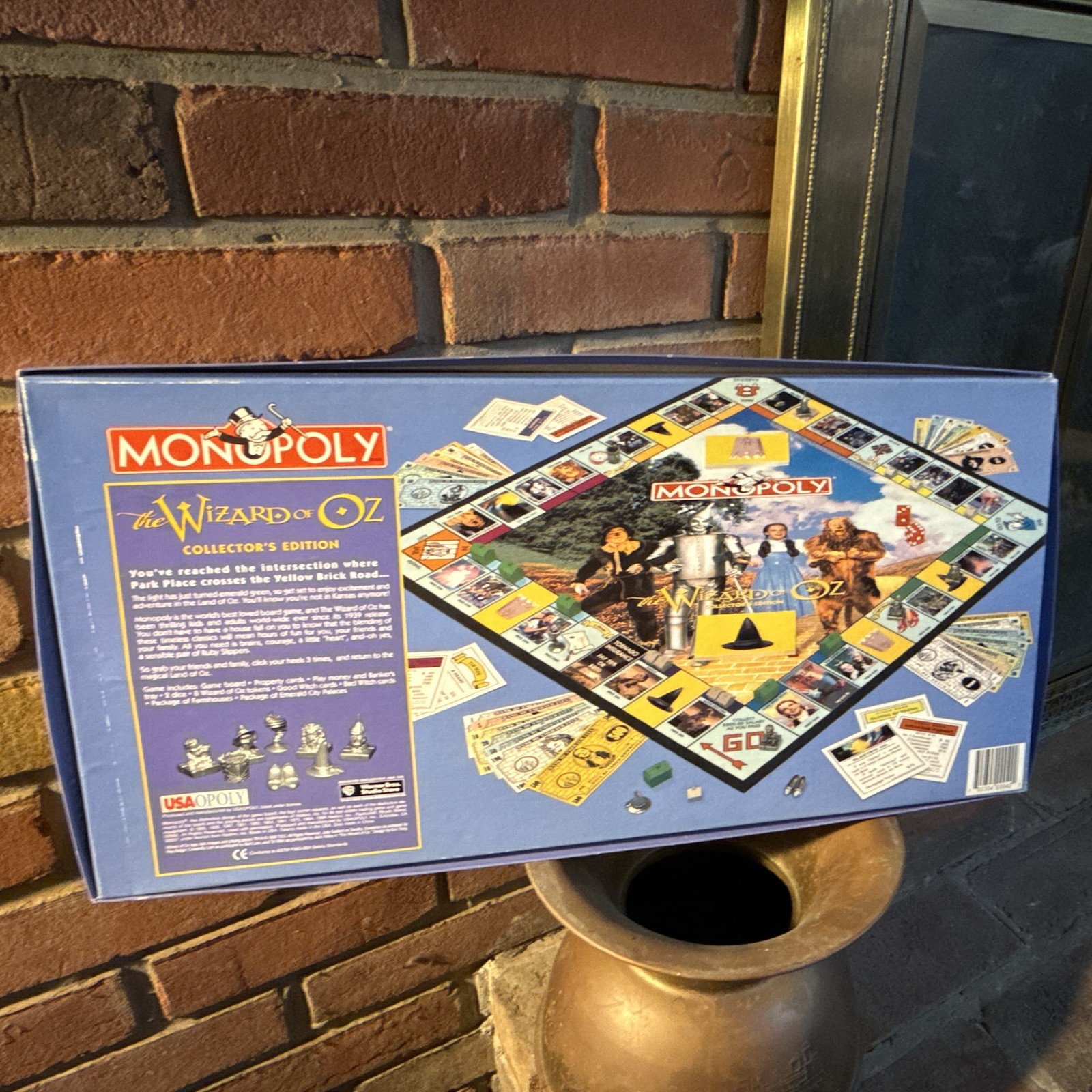 USAopoly Monopoly The Wizard of Oz Collector’s Edition Board Game Ages 8+