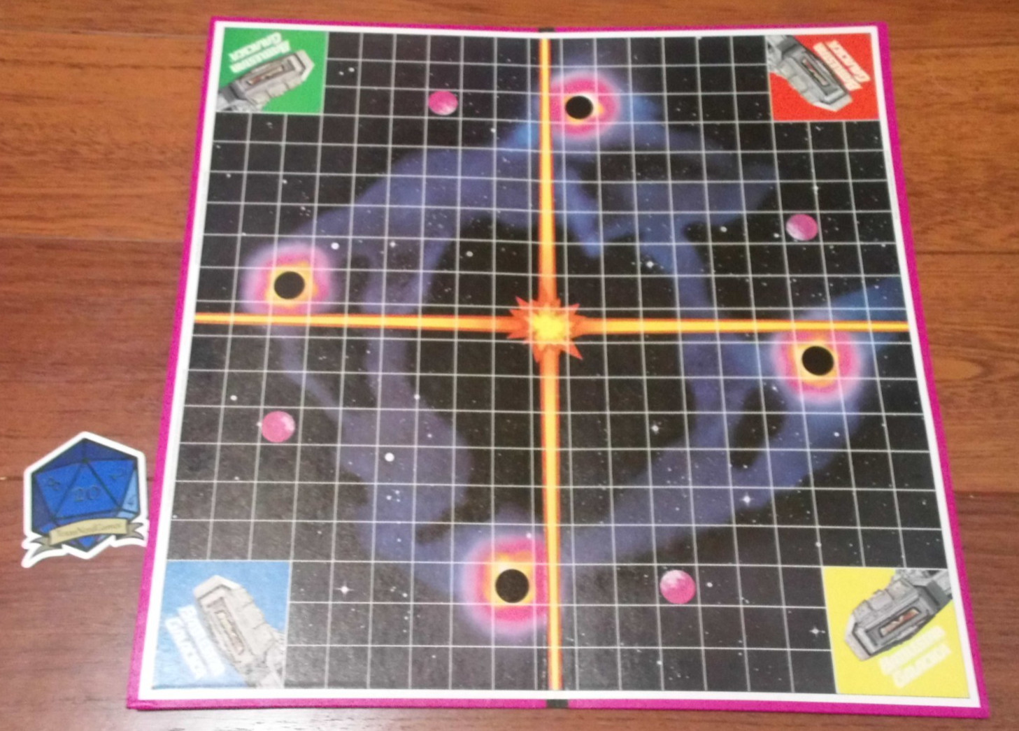 x1 Pink Variant Board Replacement Battlestar Galactica Parker Brothers