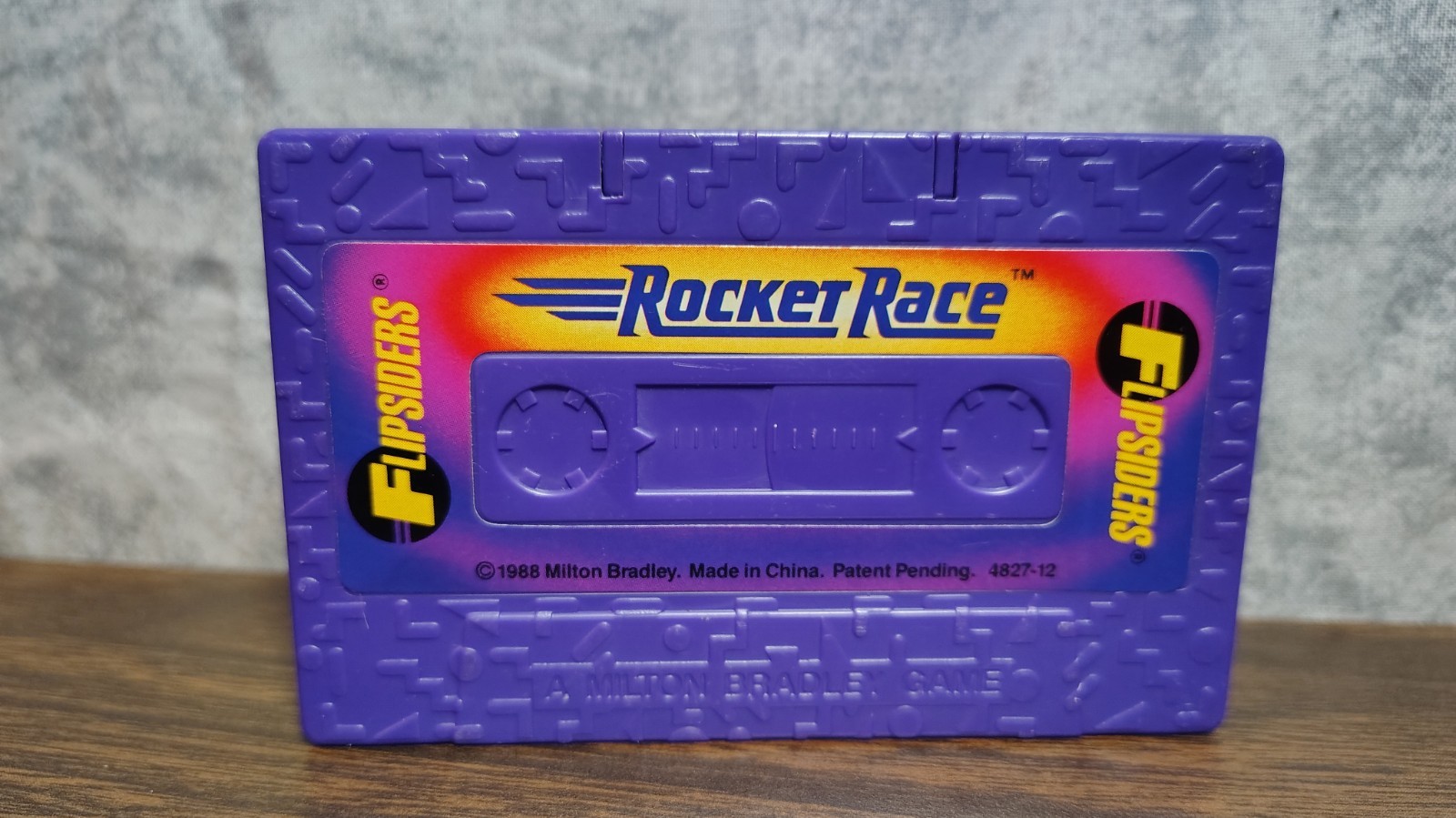 FLIPSIDERS Rocket Race Milton Bradley 1988 Vintage Pocket Game Rare
