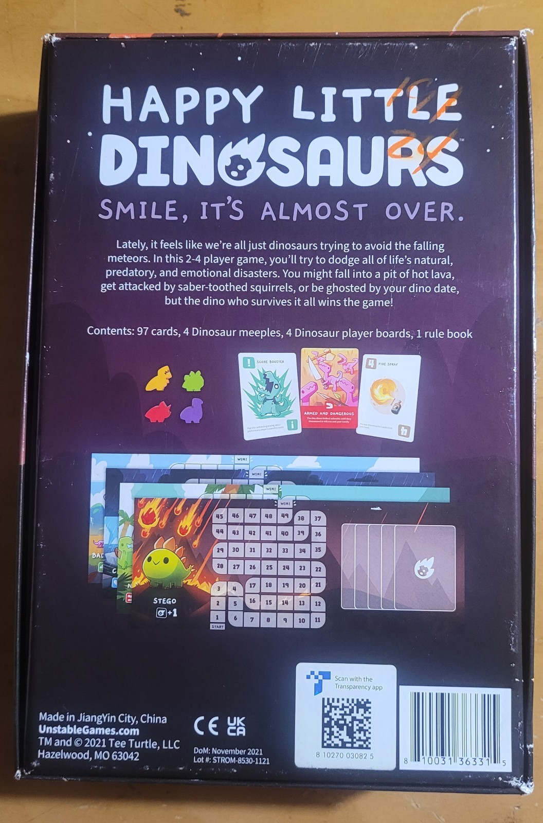 2021 Tee Turtle: Happy Little Dinosaurs *complete*