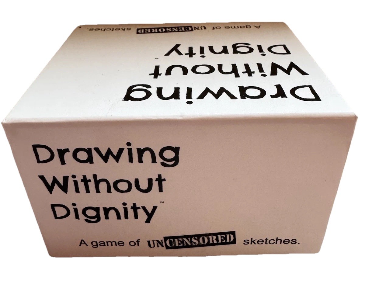 Drawing Without Dignity – A NEW adult party game of uncensored sketches