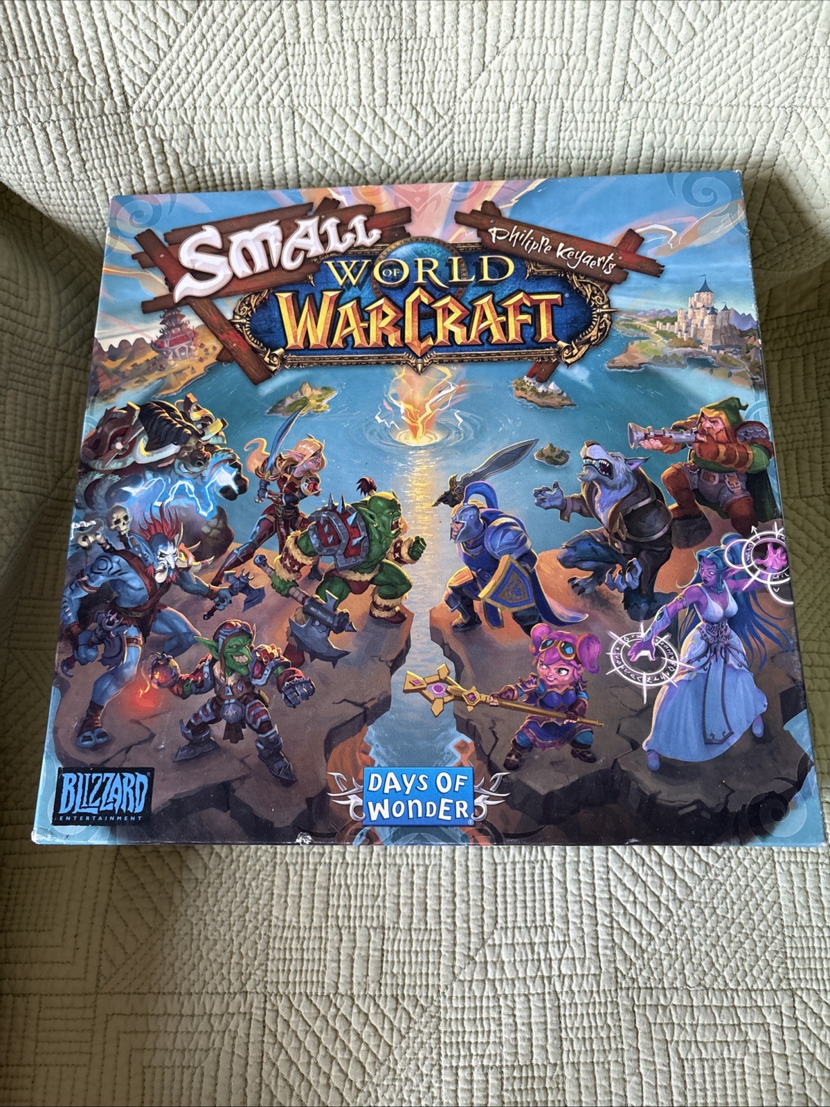 Small World of Warcraft Board Game Lot As-Is Unchecked for Completeness