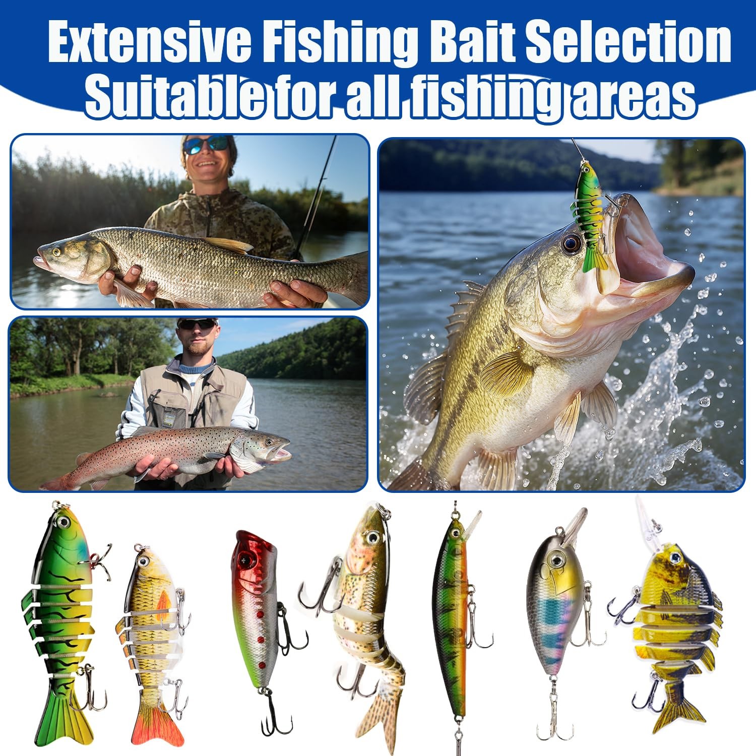 Advent Calendar Fishing Lure Set – 24 Days Small