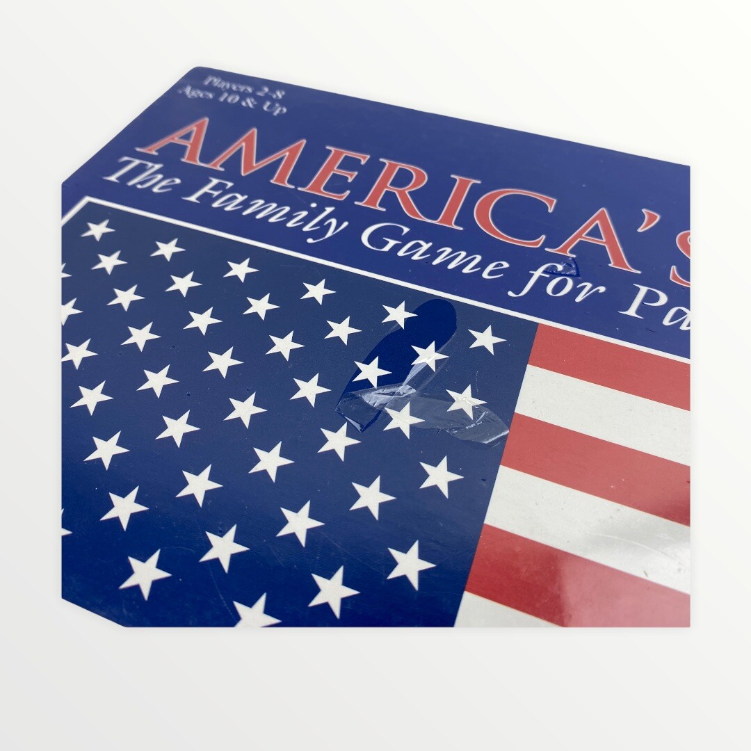 Americas Spirit Game Family Game University Games Patriotic 2001 NEW