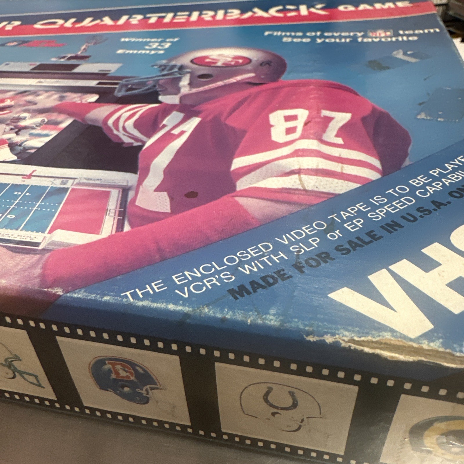 NFL Films The VCR Quarterback Game (RS3) Football Dolphins 49ers 1986 Sealed!!!