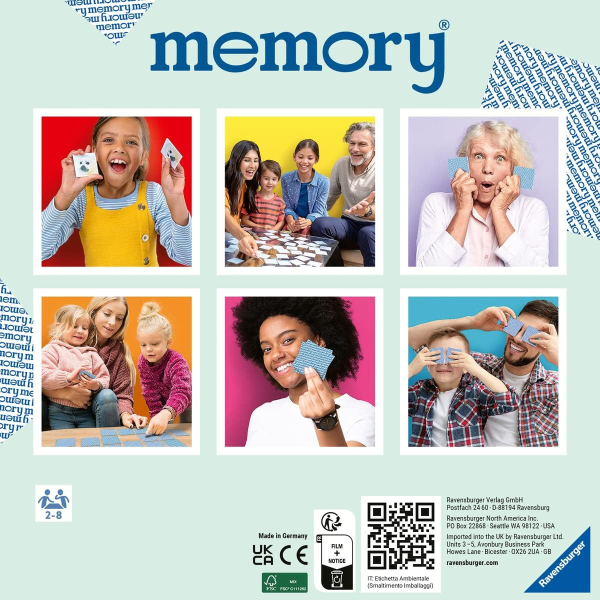 Ravensburger Animal Babies Memory Game – Engaging Picture Matching Game for Kids