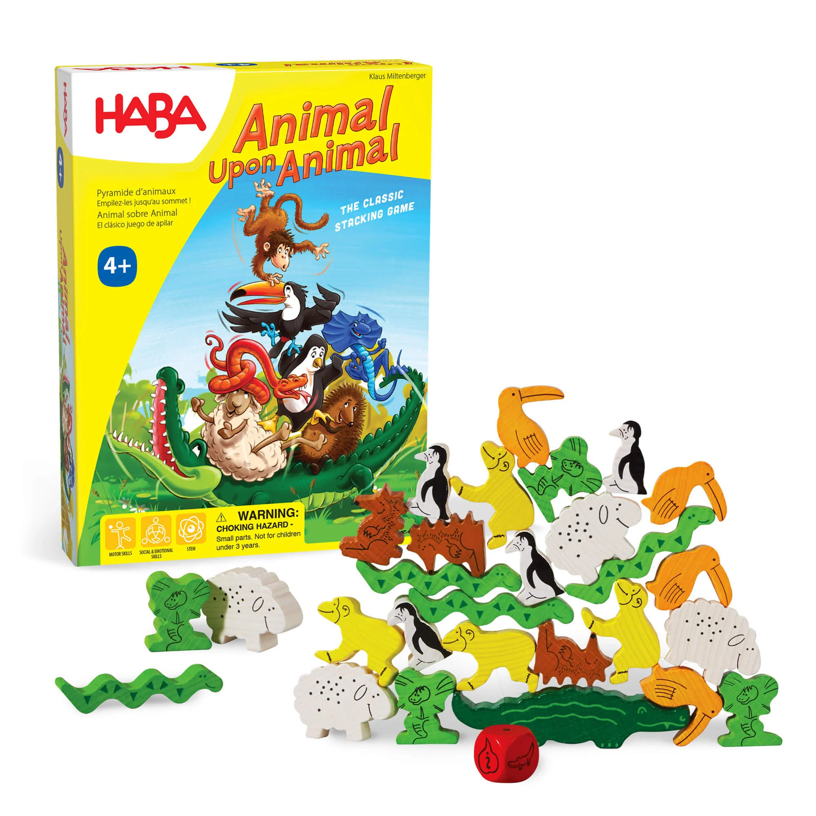 HABA Animal Upon Animal Game – Compact Version