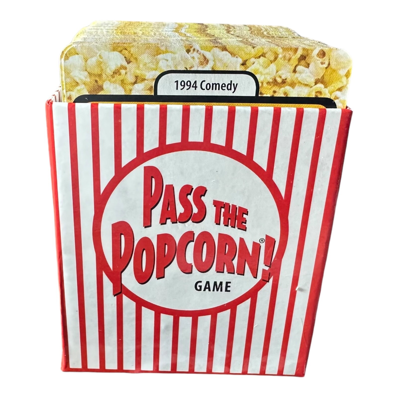 Mattel Games Pass The Popcorn! Trivia Card Game