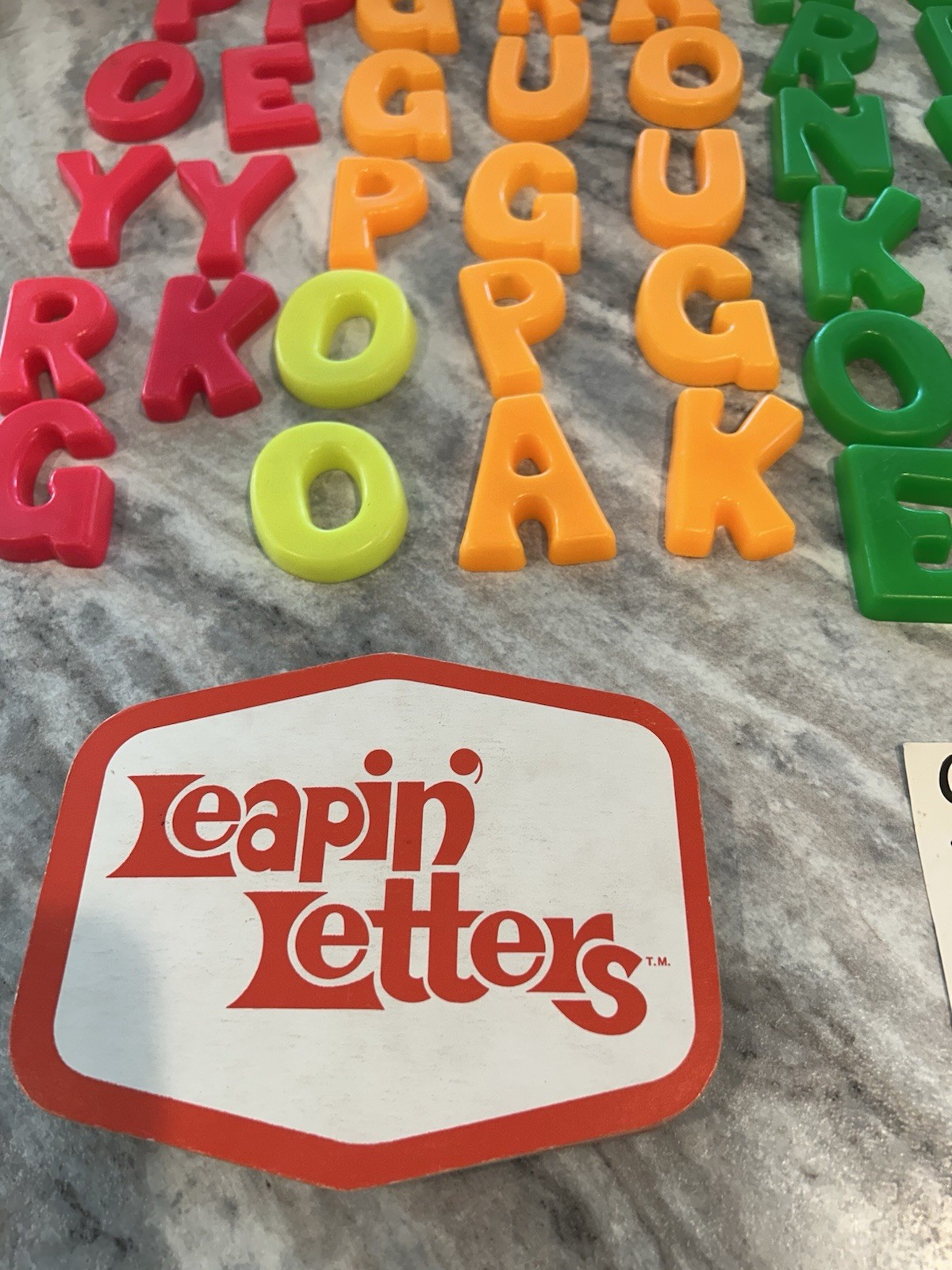 Vintage 1969 Parker Brothers Leapin’ Letters Funny Word Game