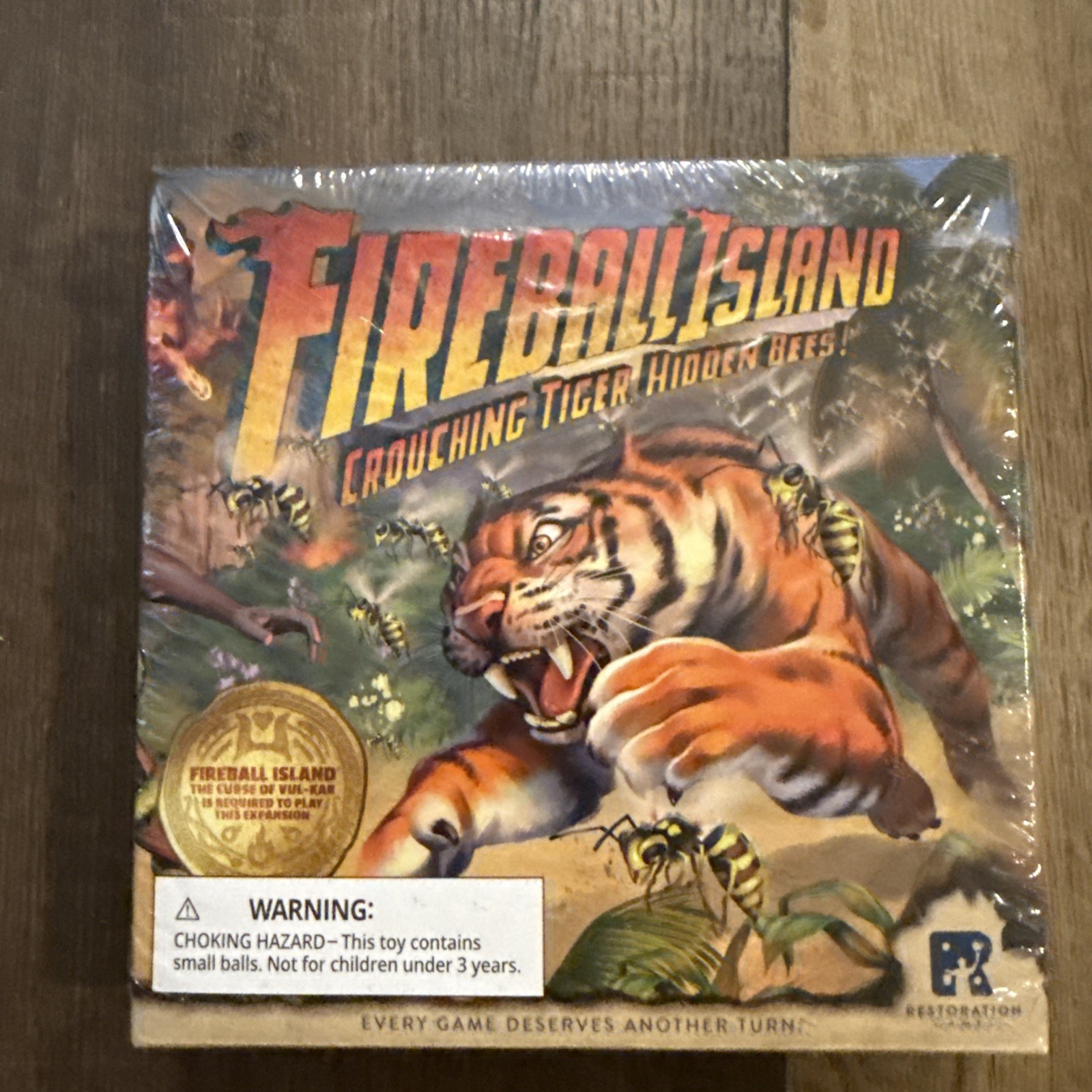 Fireball Island Crouching Tiger Hidden Bees Expansion Restoration Games Sealed