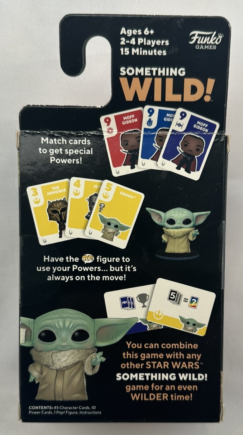 Something Wild! Card Game Star Wars The Mandalorian Grogu Brand New FREE SHIP