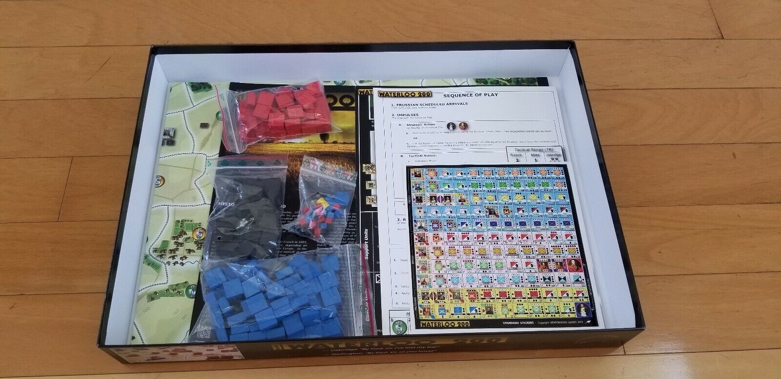 Waterloo 200 – VentoNuovo Games with Free Draw Bags while supplies last