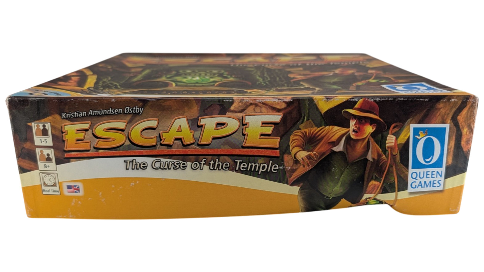 Escape The Curse of the Temple Board Game 2012 Queen Games Modules 1 2 CD Timer