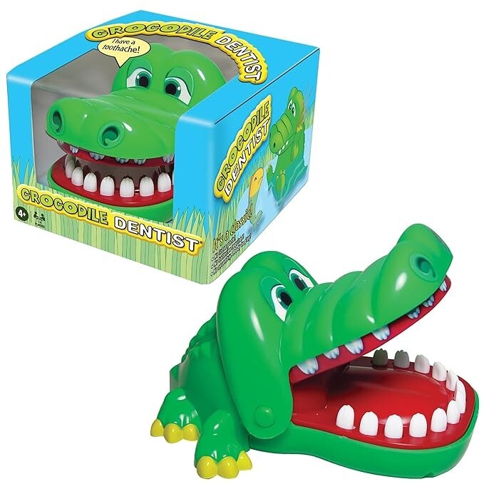 Crocodile Dentist – Press Your Luck – Family Game Night Kids 4+ & Adults