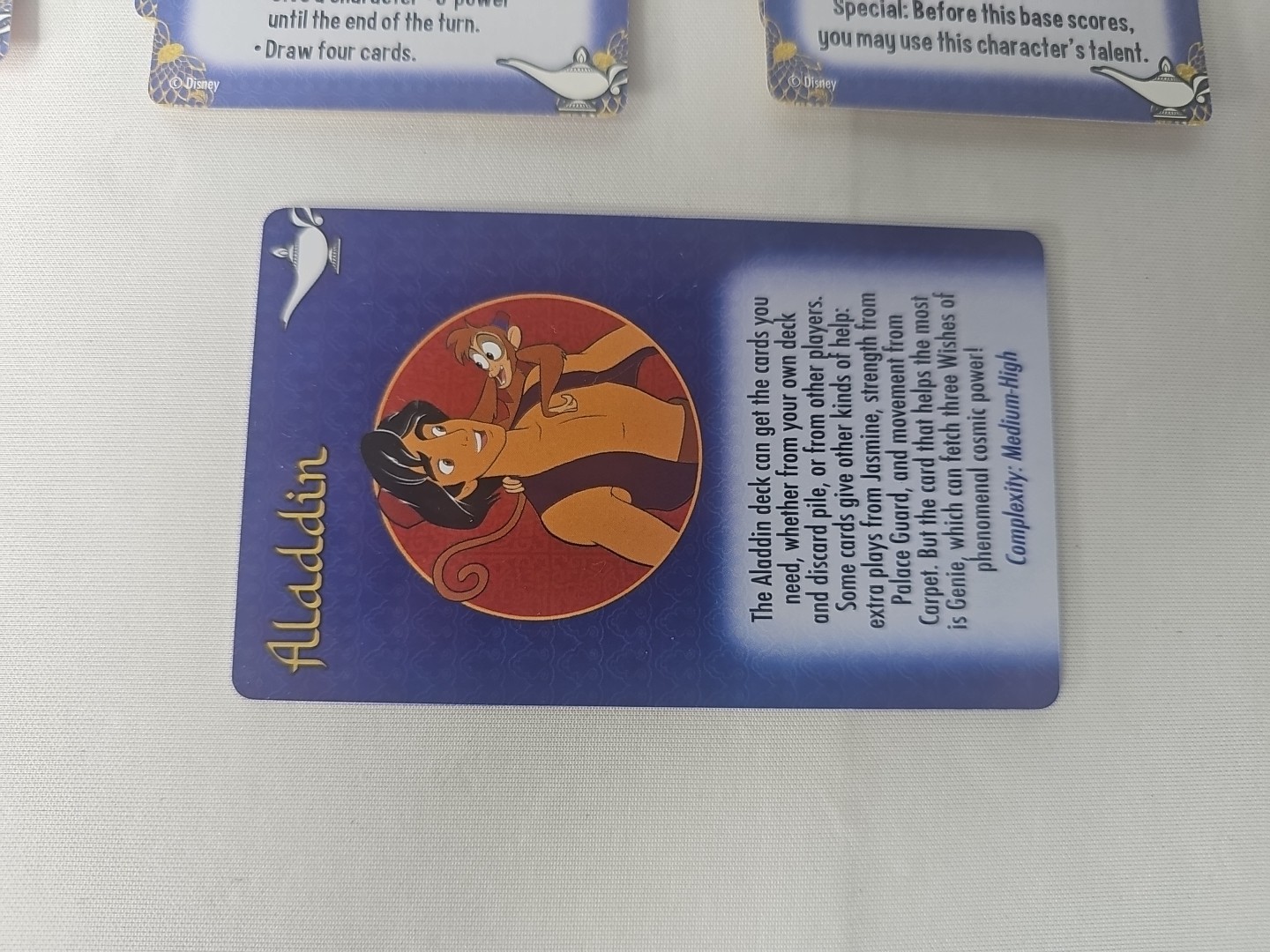 Smash Up DISNEY Aladdin Faction Pack – Alderac Entertainment REPLACEMENT SET