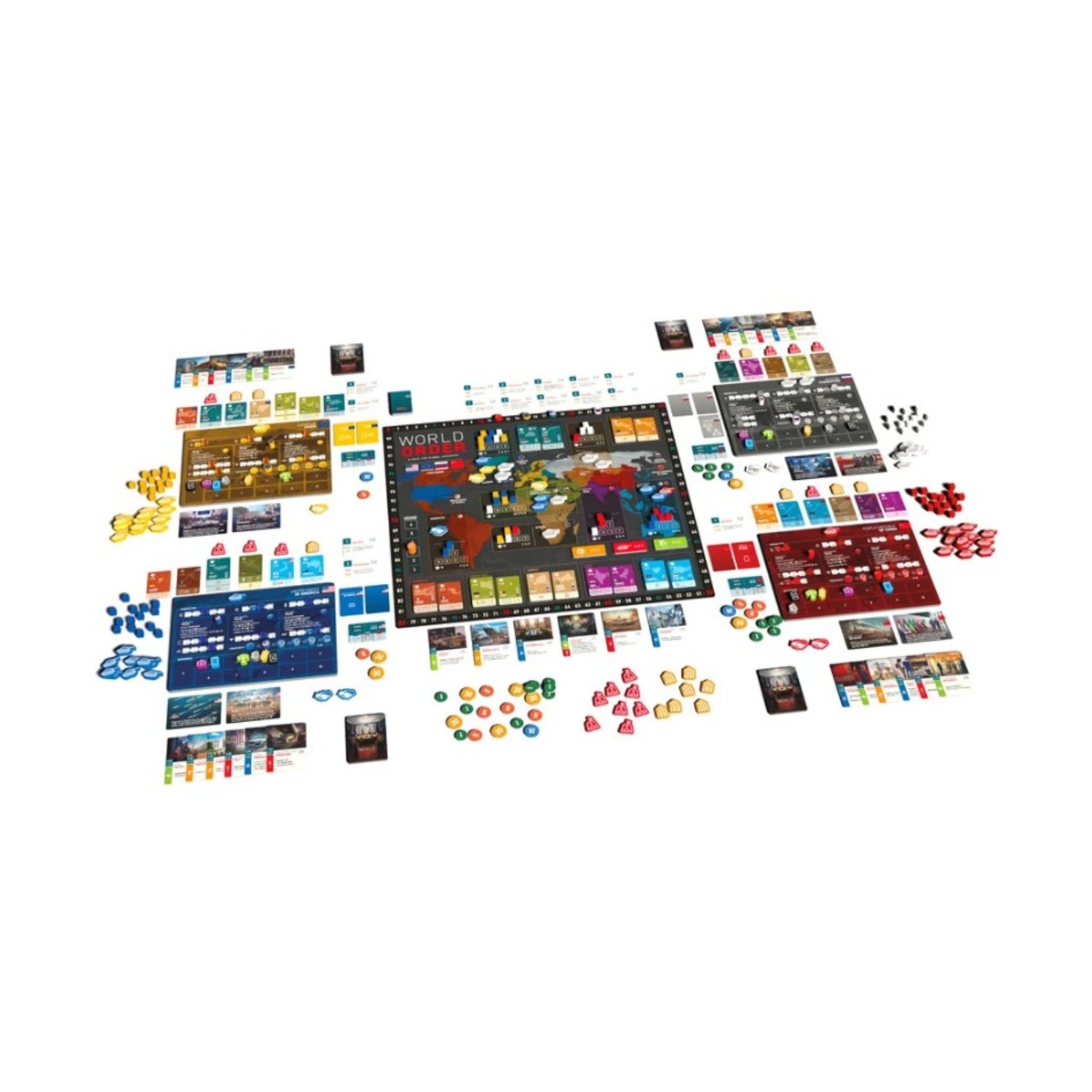 Hegemonic Project Board Games World Order Box SW (New)