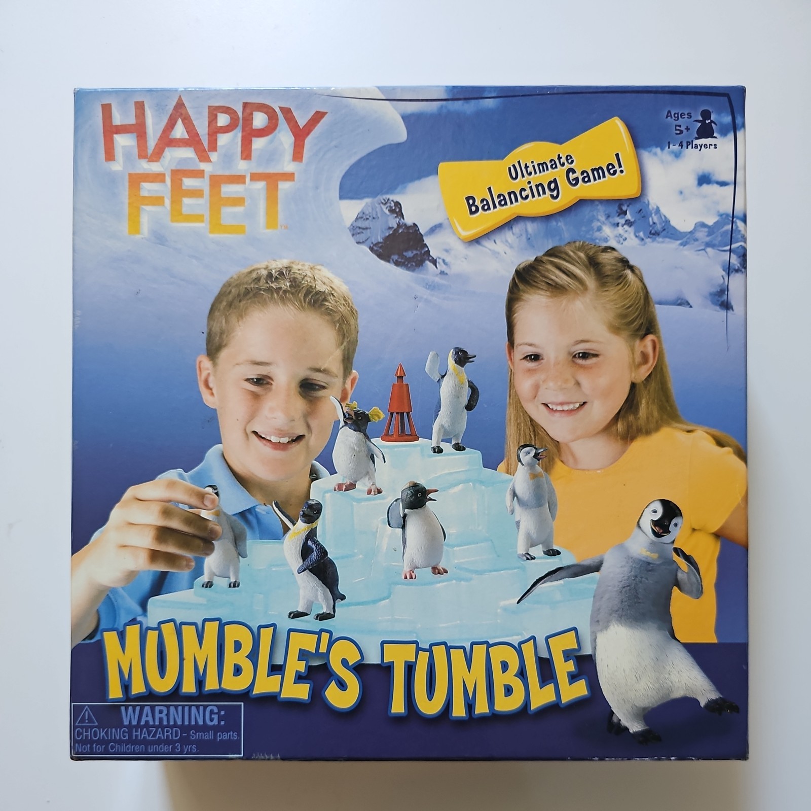 Sababa Toys Happy Feet Mumble’s Tumble Game (2006) Complete