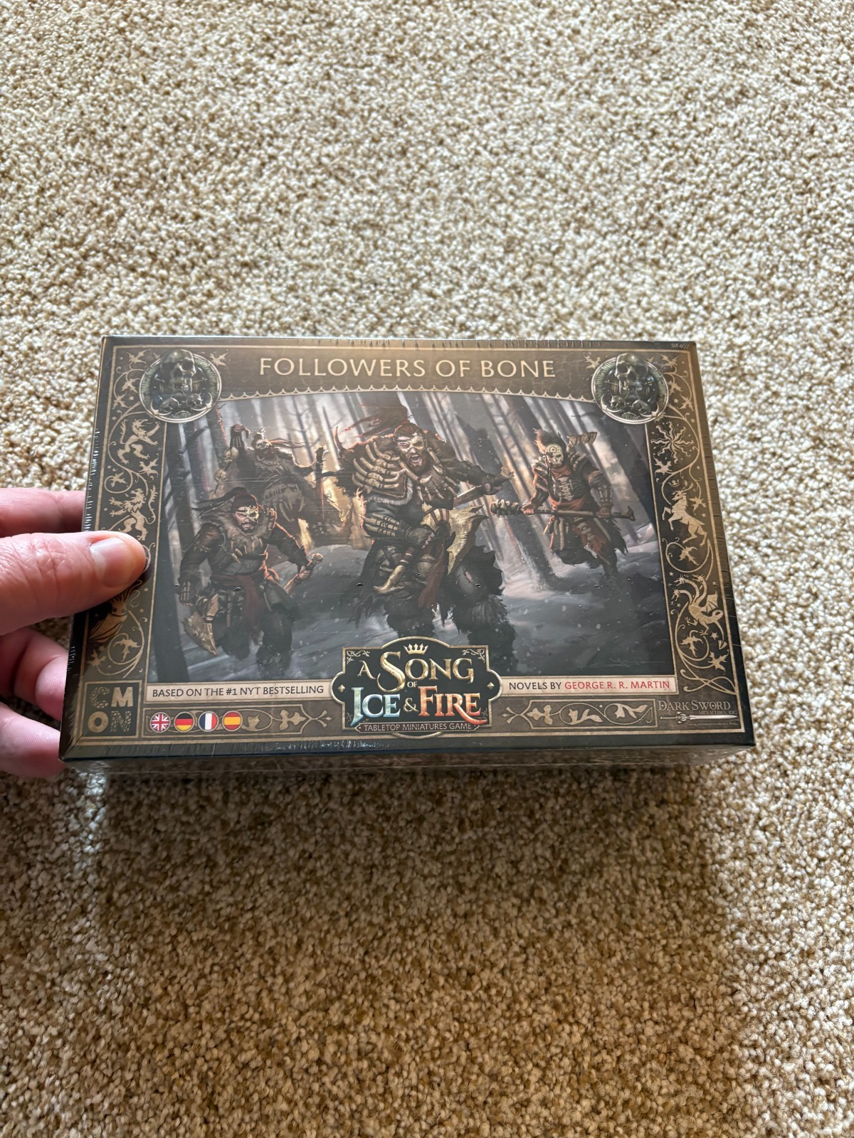 CMON A Song of Ice & Fire Free Folk Followers Of Bone Unit Box New in Shrink