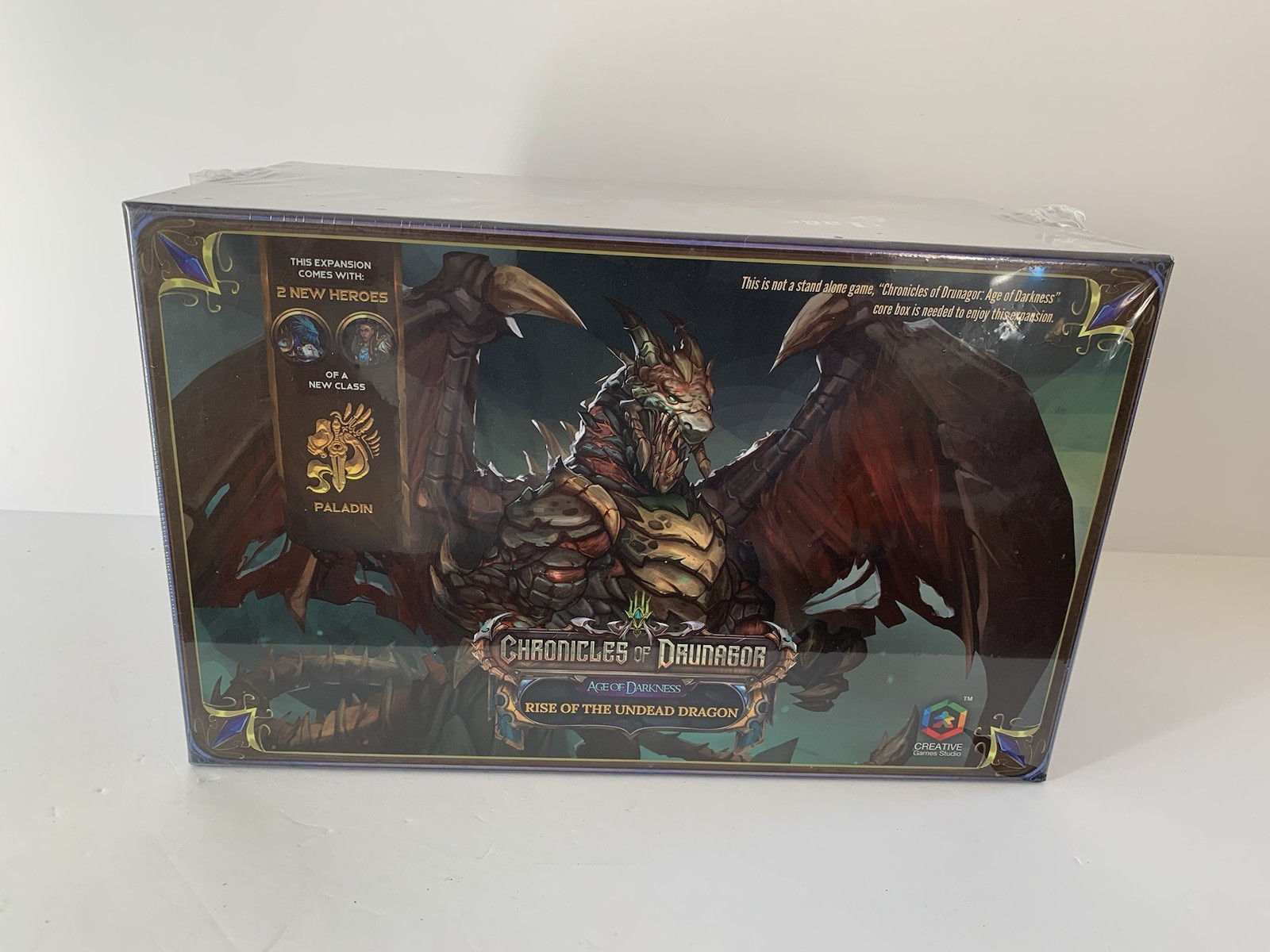 Chronicles of Drunagor: The Rise of the Undead Dragon ** NEW SEALED**