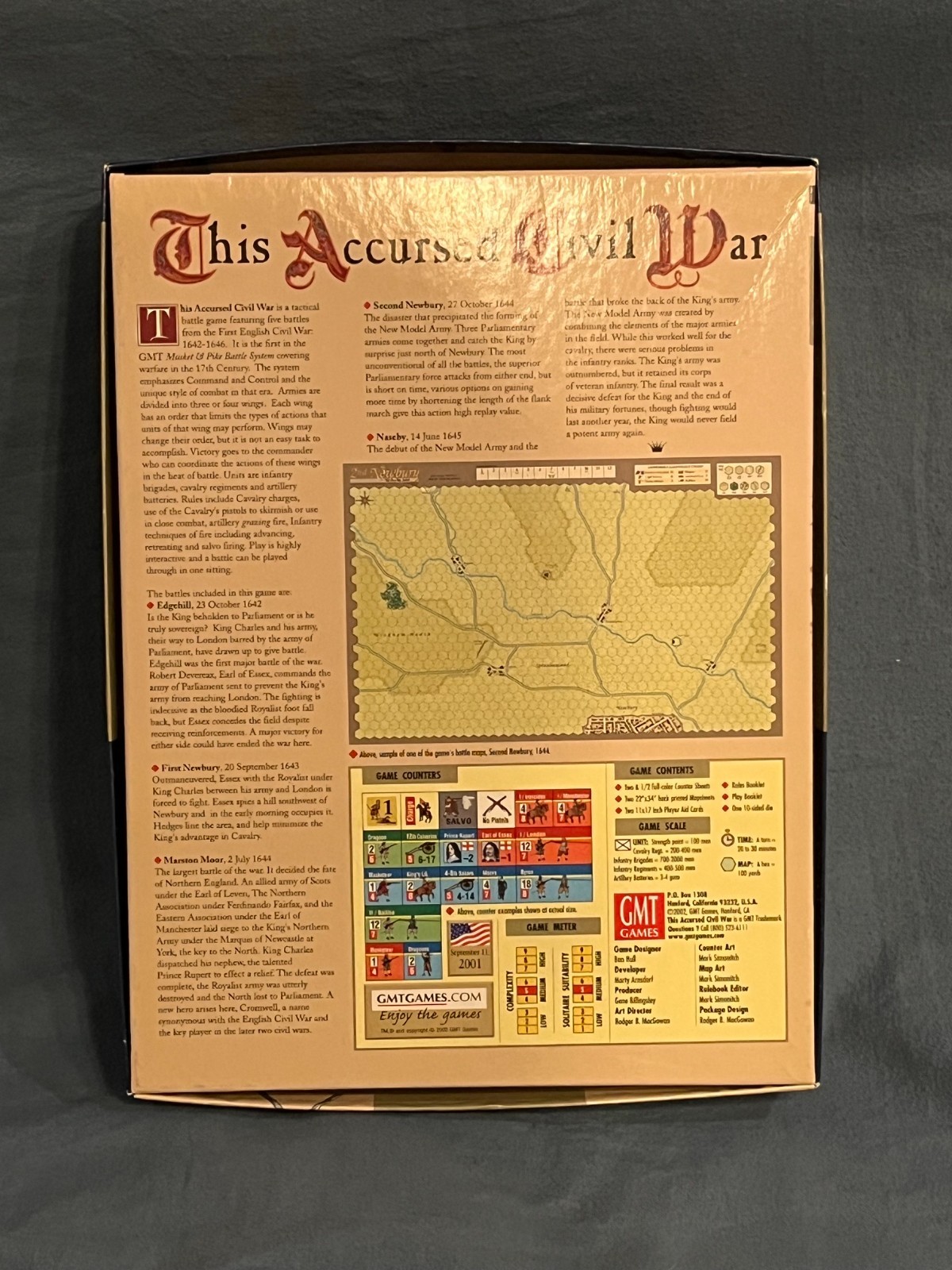 GMT Musket & Pike This Accursed Civil War (1st) – Unused