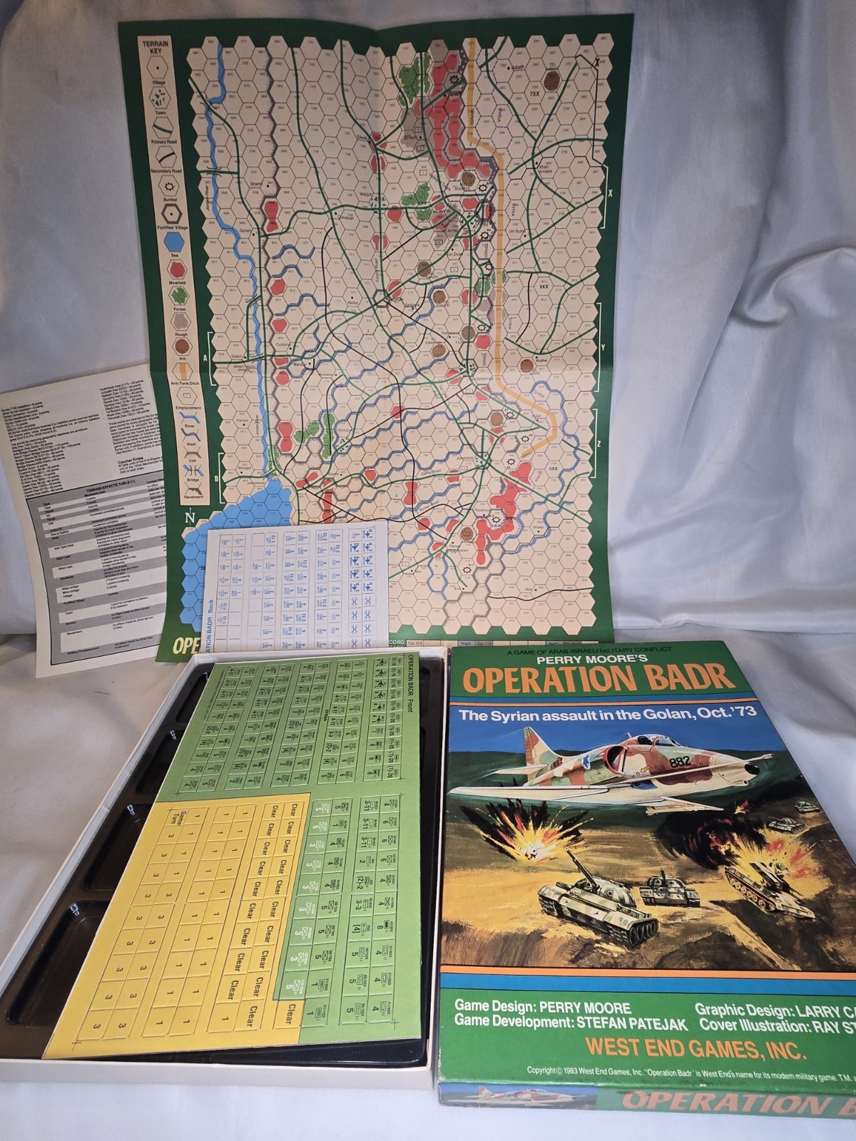West End Games : Operation Badr – Syrian assault in the Golan, 1973 Unpunched