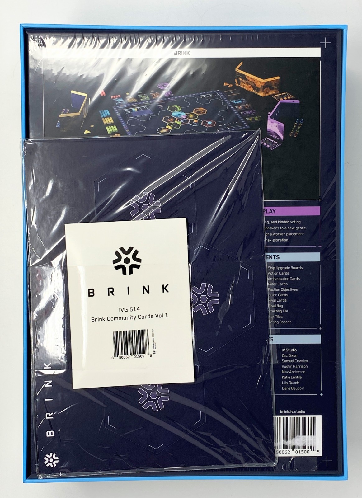 IV Studio: Brink Kickstarter Standard Edition NEW in box, SEALED Board Game