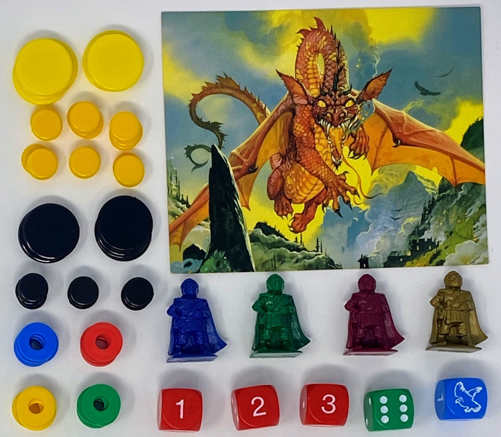 I.C.E. The Hobbit Adventure Board Game (1995) Complete Open Box w/Mail-In Order