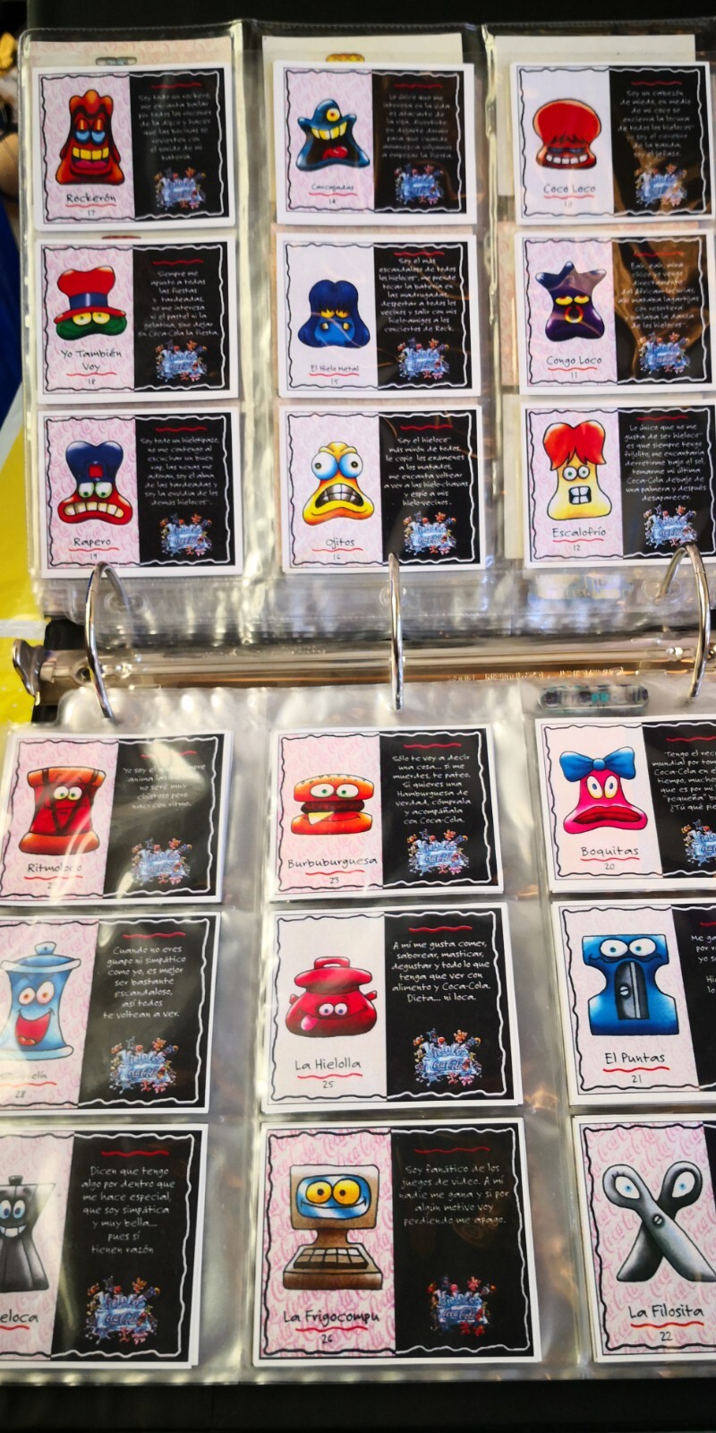 60 first gen complete Tarjetas Hielocos México Bootlegs Crazy Bones