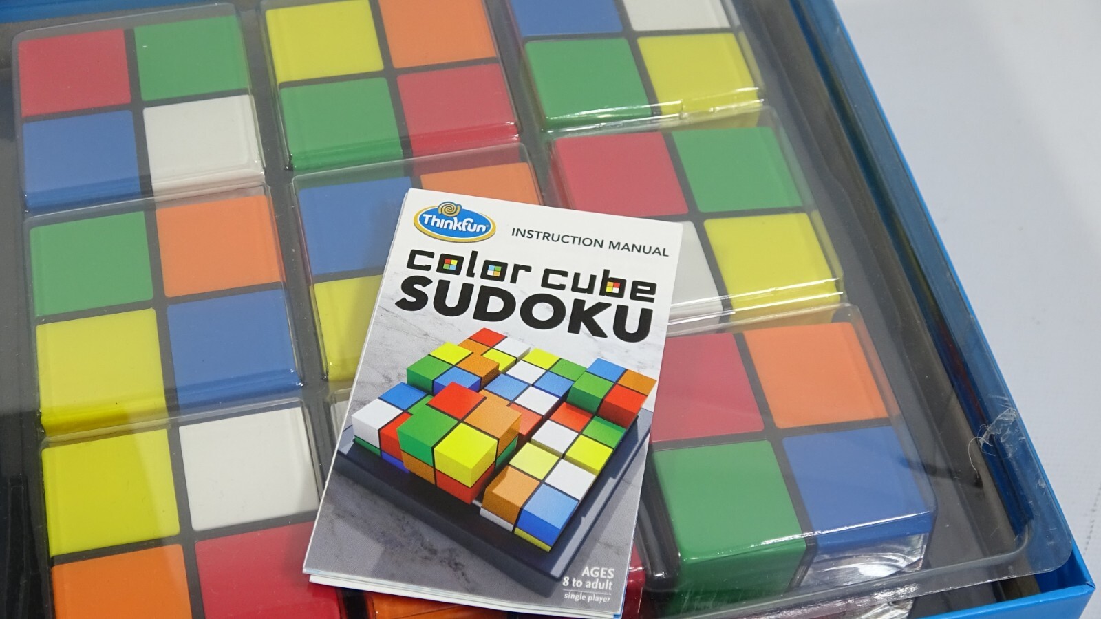 Color Cube Sudoku Flip The Cubes Solve The Puzzle Think Fun Game