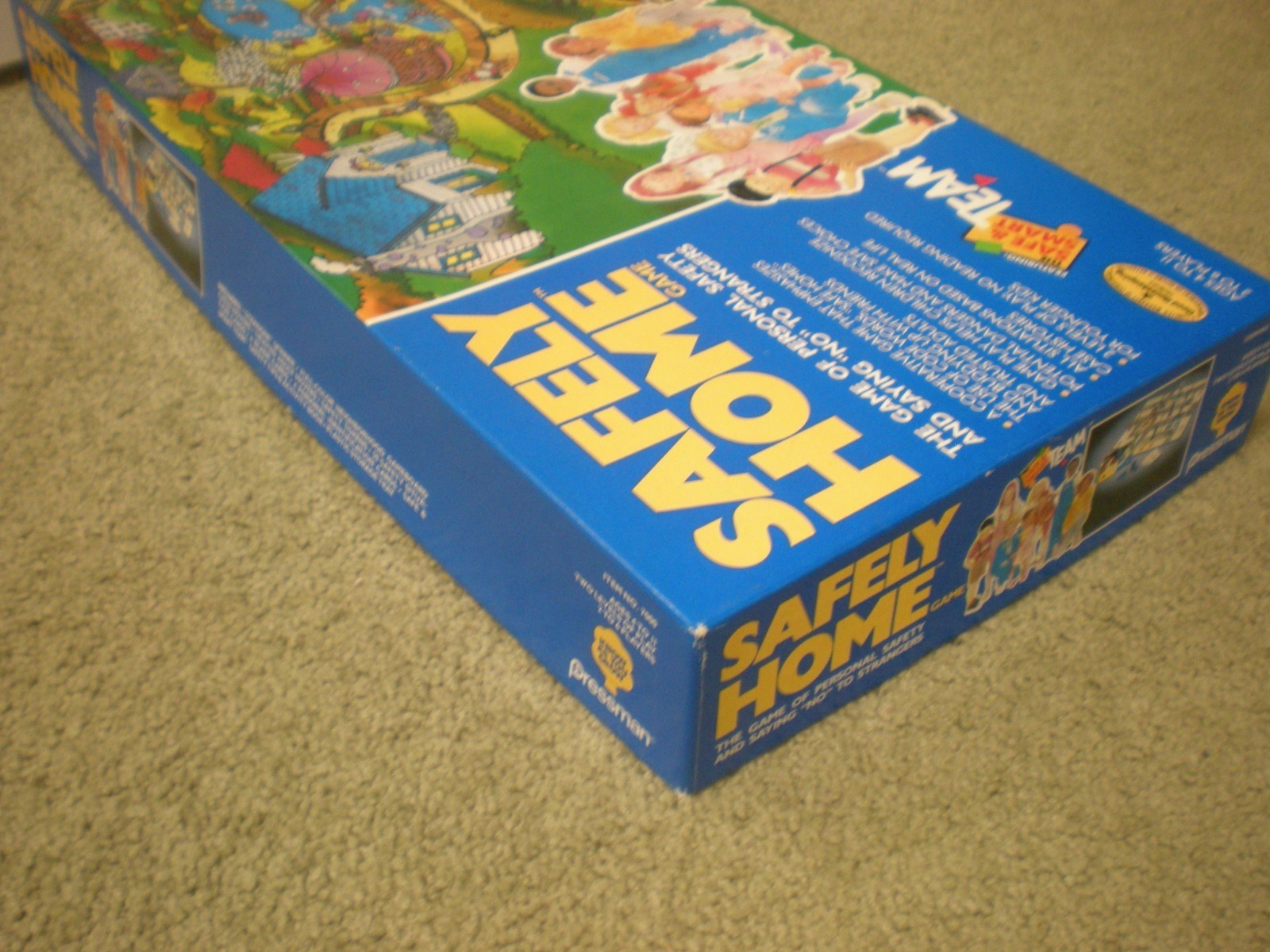 Safely Home Vintage 1975 Pressman Board Game of Personal Safety Canada
