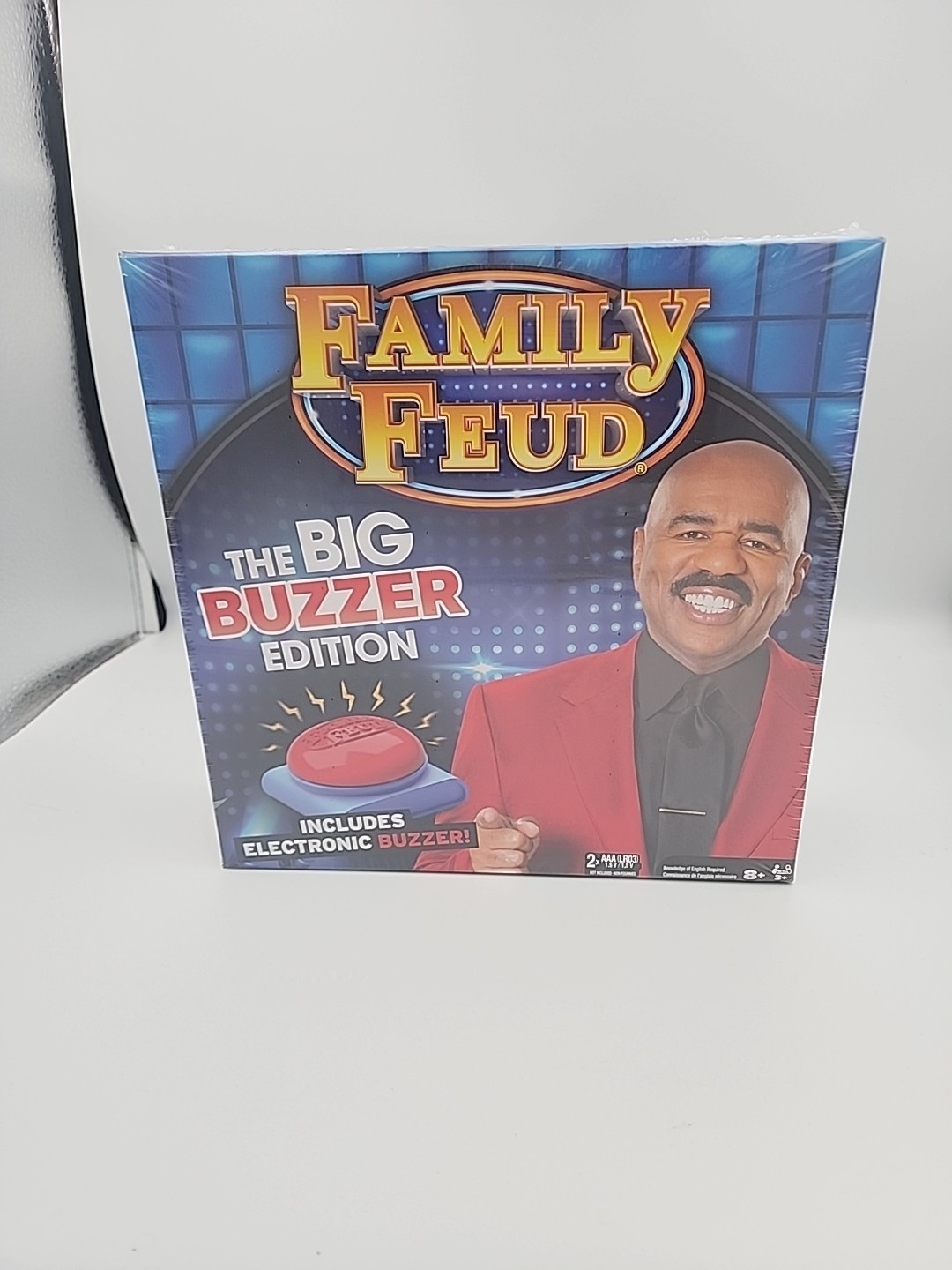 Family Feud The Big Buzzer Edition Board Game By Spin Master Games New Sealed!