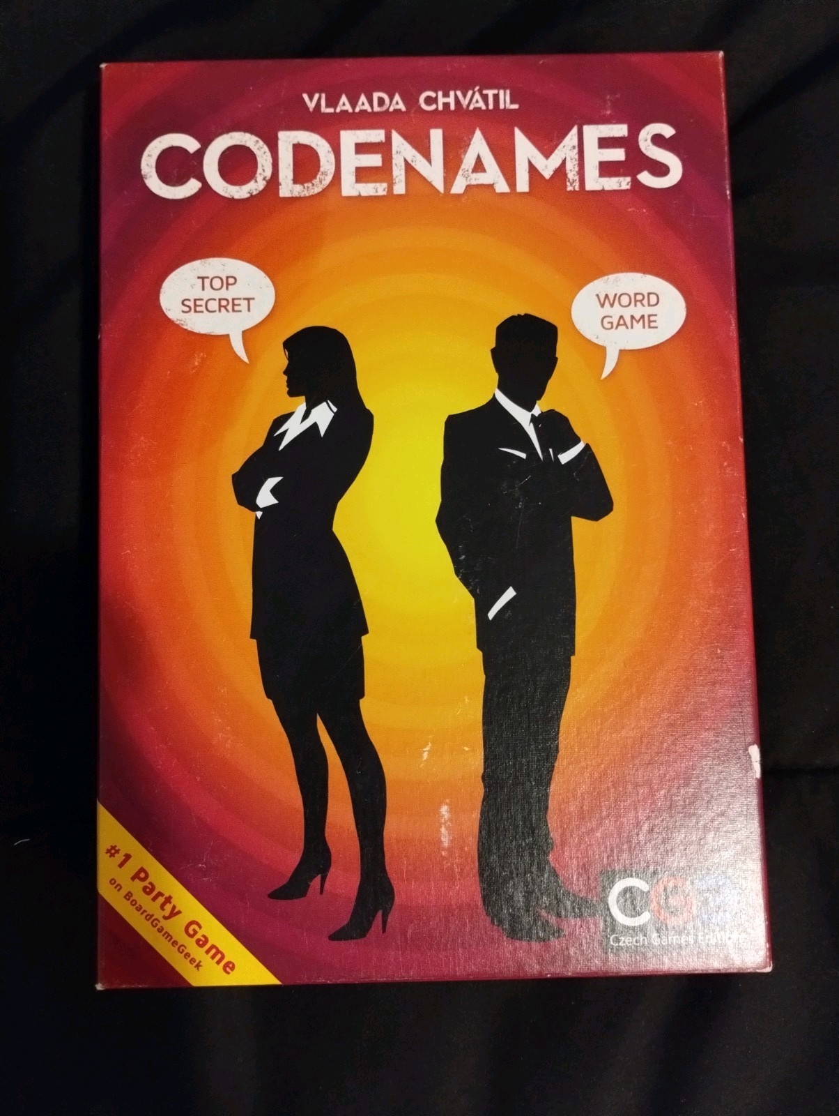 Codenames Complete Board Game Czech Games Edition Family Party Word Game