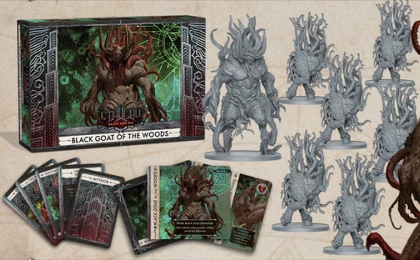 CTHULHU: Death May Die BLACK GOAT OF THE WOODS Sealed NEW!!