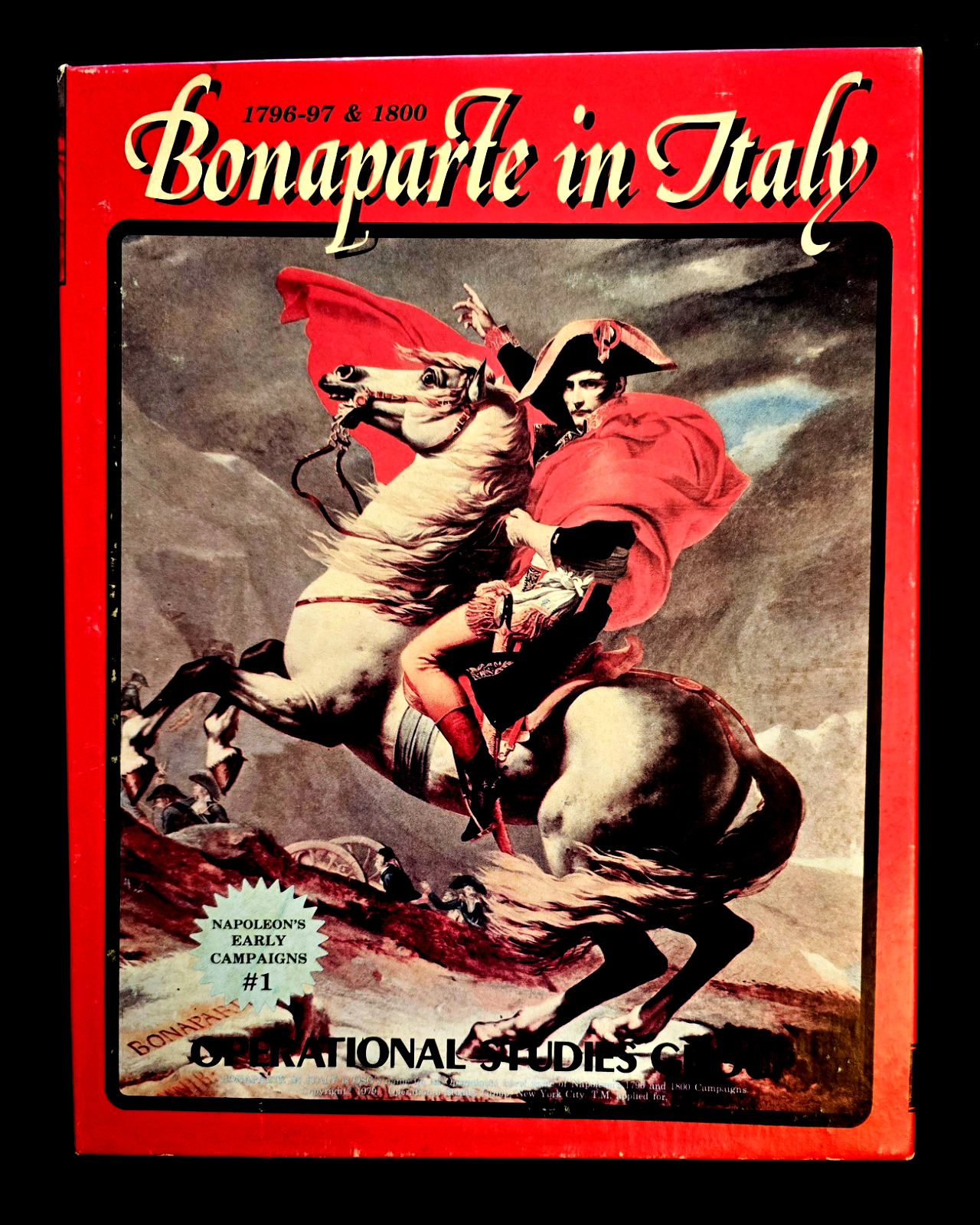 “BONAPARTE IN ITALY” WAR GAME – OSG – PART. PUN (161/300) – COMPLETE + ERRATA