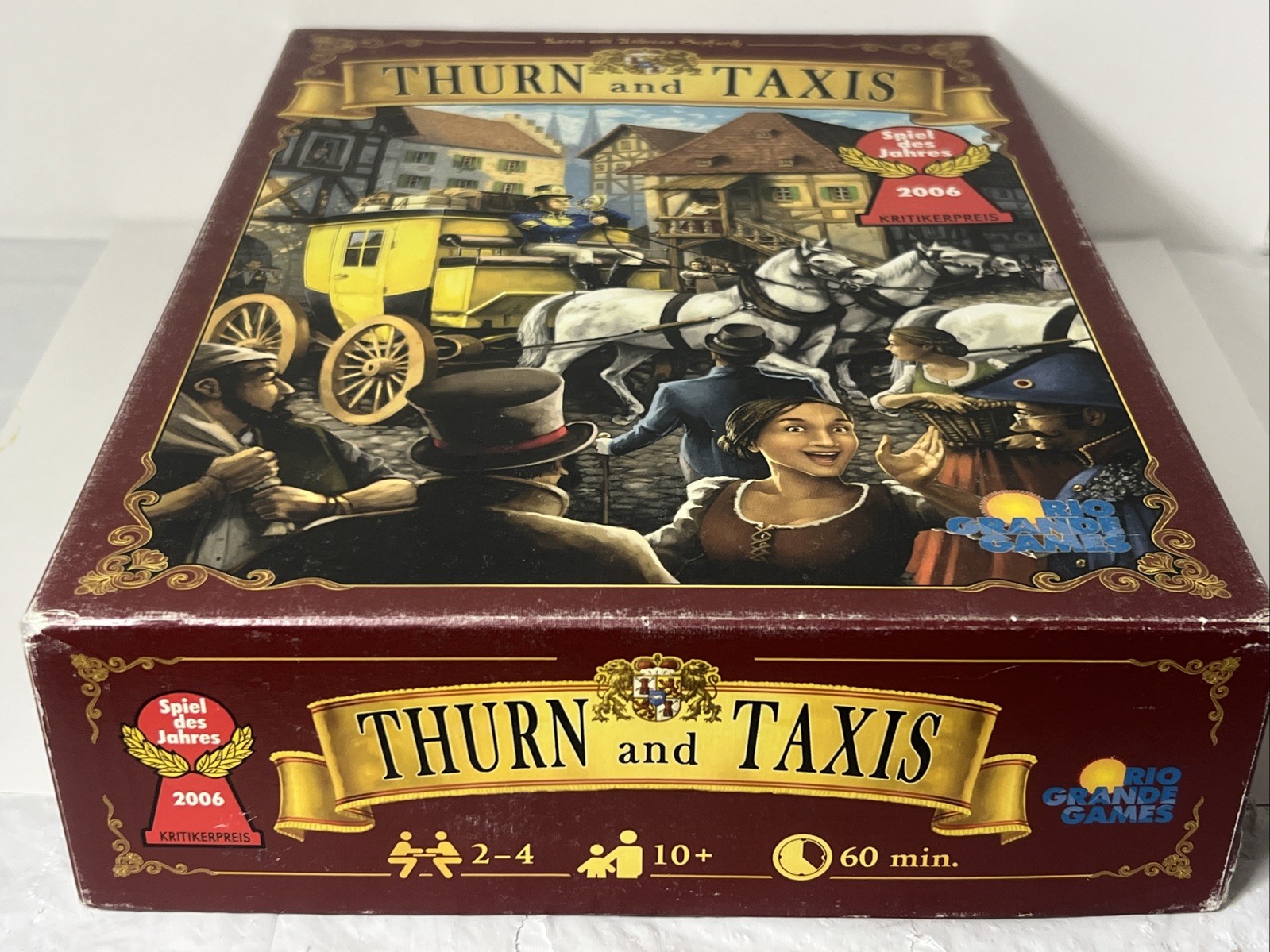 Thurn and Taxis Board Game – from Rio Grande Games – Out of print – c.2006
