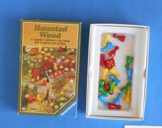 Ravensburger Haunted Wood “spooky” Dice/Board Game 1983 Complete!