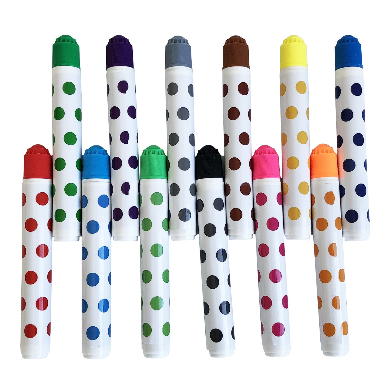 Bingo Daubers 12 Pack Mixed Colors Dot Art Markers