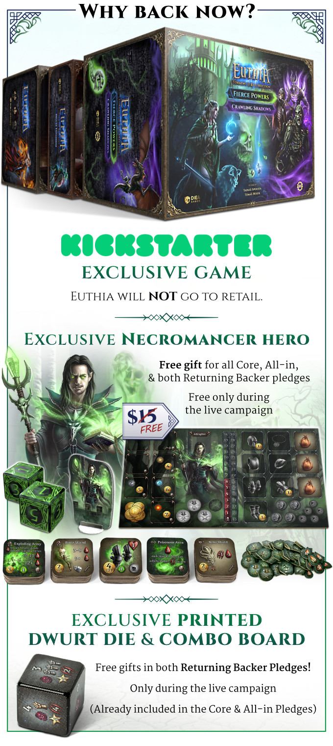 New Euthia – Torment of Resurrection Kickstarter All-In Pledge Factory Sealed
