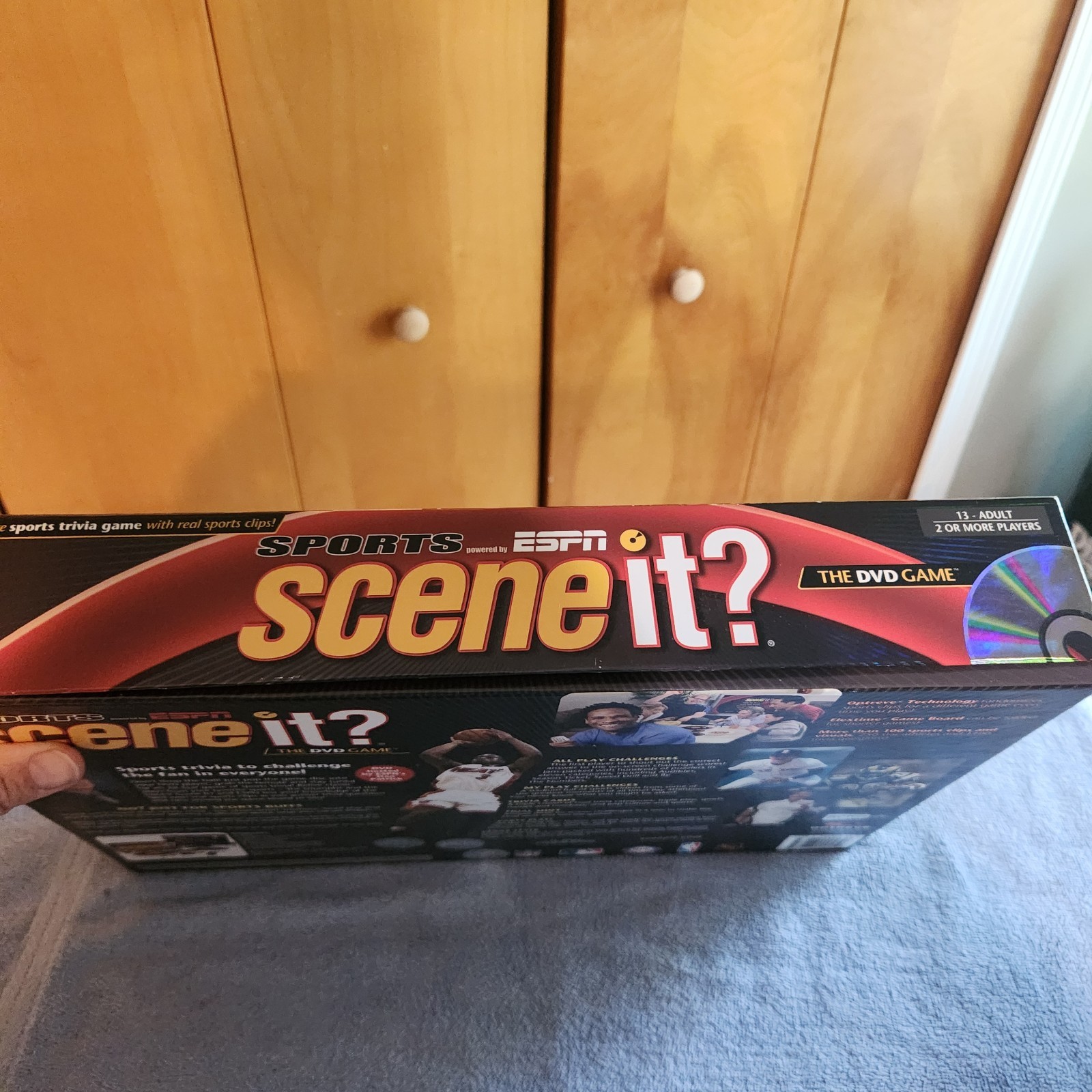 ESPN Scene It? DVD Sports Trivia Game & Who Wants To Be A Millionaire Board Game