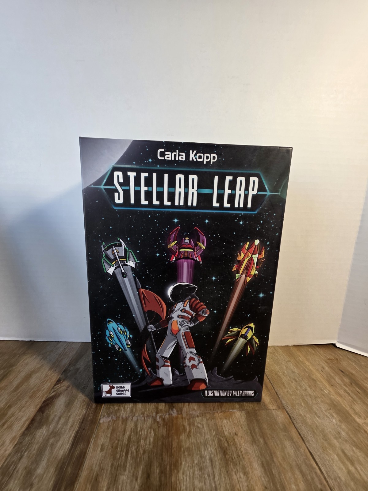 New Weird Giraffe Games Stellar Leap by Carla Kopp