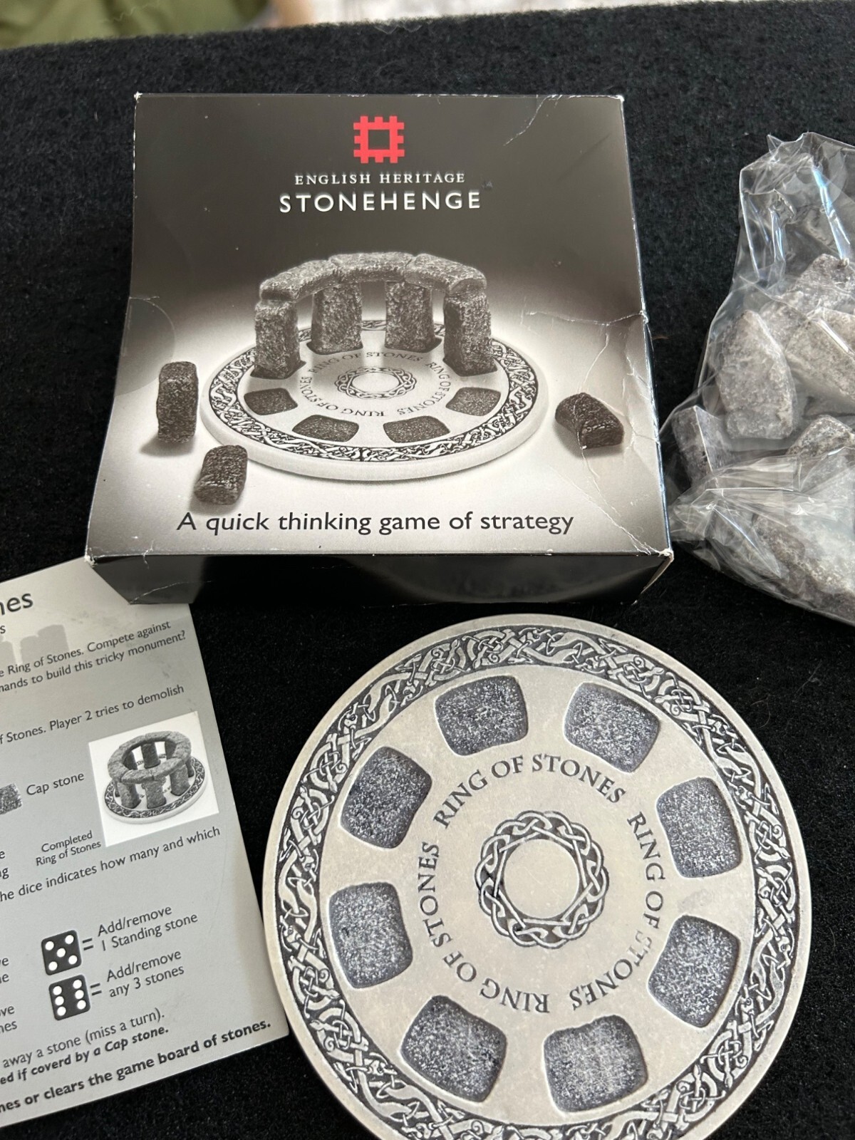 English Heritage Stonehenge Strategy Game “Ring Of Stones” Family Board Game