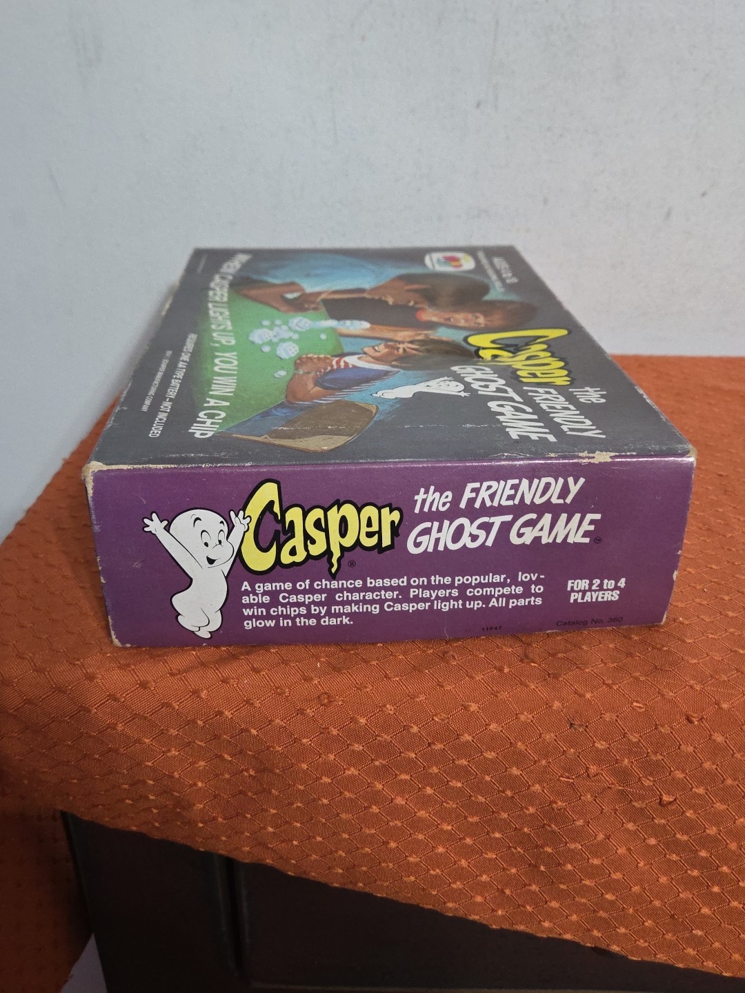 Vintage 1974 Casper The Friendly Ghost Game By Schaper Complete Read