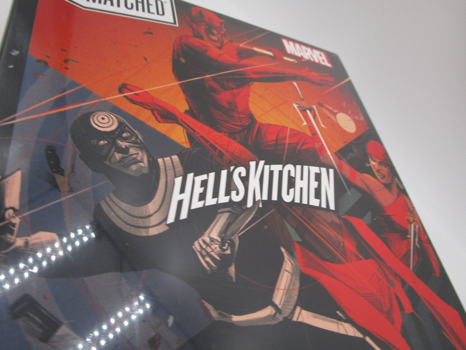 Unmatched: MARVEL HELLS KITCHEN Board Game Sealed Daredevil Elektra Bullseye NIB
