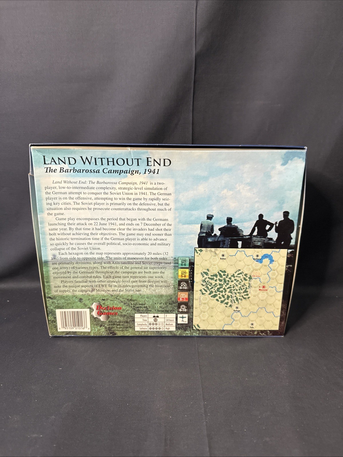 Decision G Wargame Land Without End – The Barbarossa Campaign Unpunched