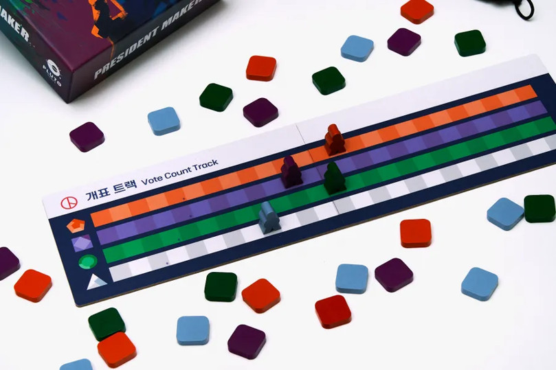 President Maker Board Game – Political Strategy Election Simulation 2-4 Players