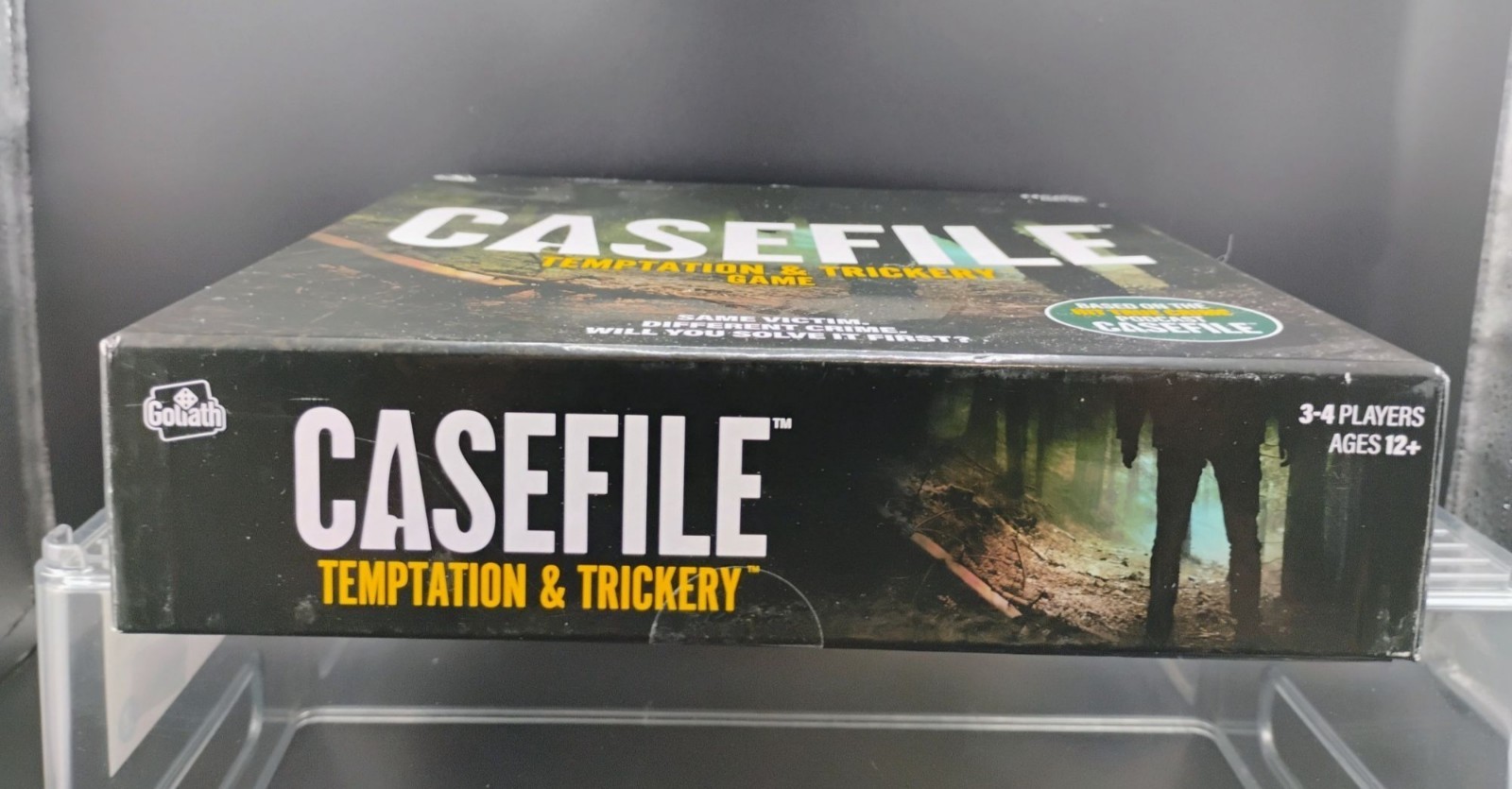 Casefile Temptation & Trickery Game 3-4 Players Ages 12+